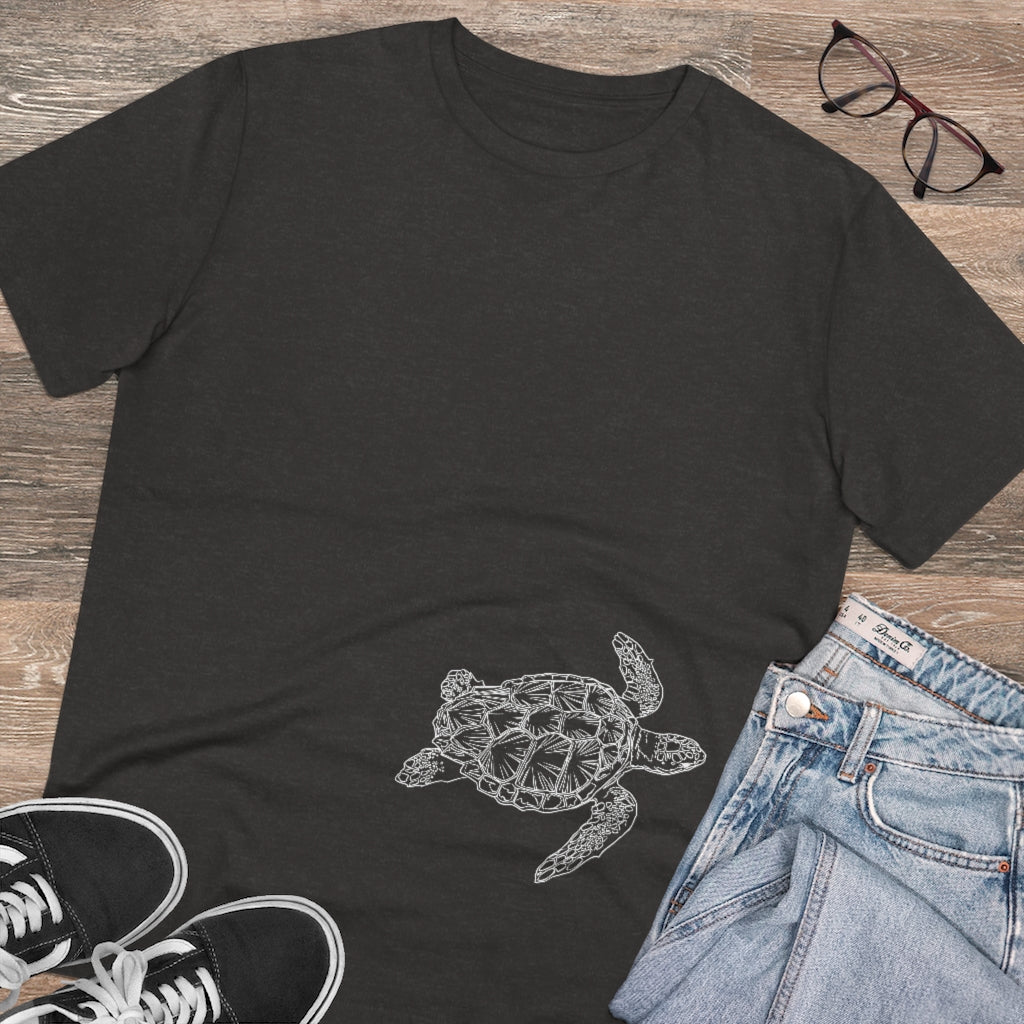 Turtle Tracks Unisex Organic Cotton T-shirt